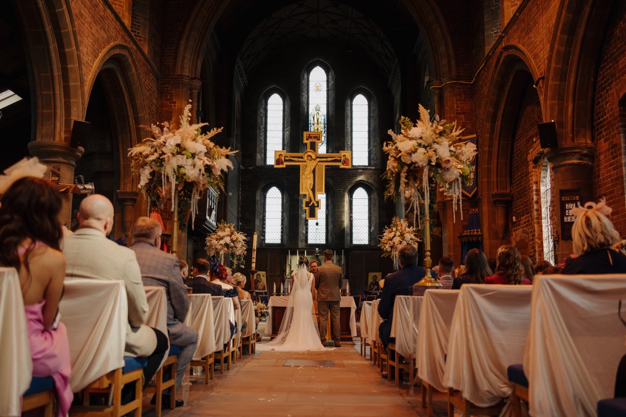 Church Wedding And Carlton Towers
