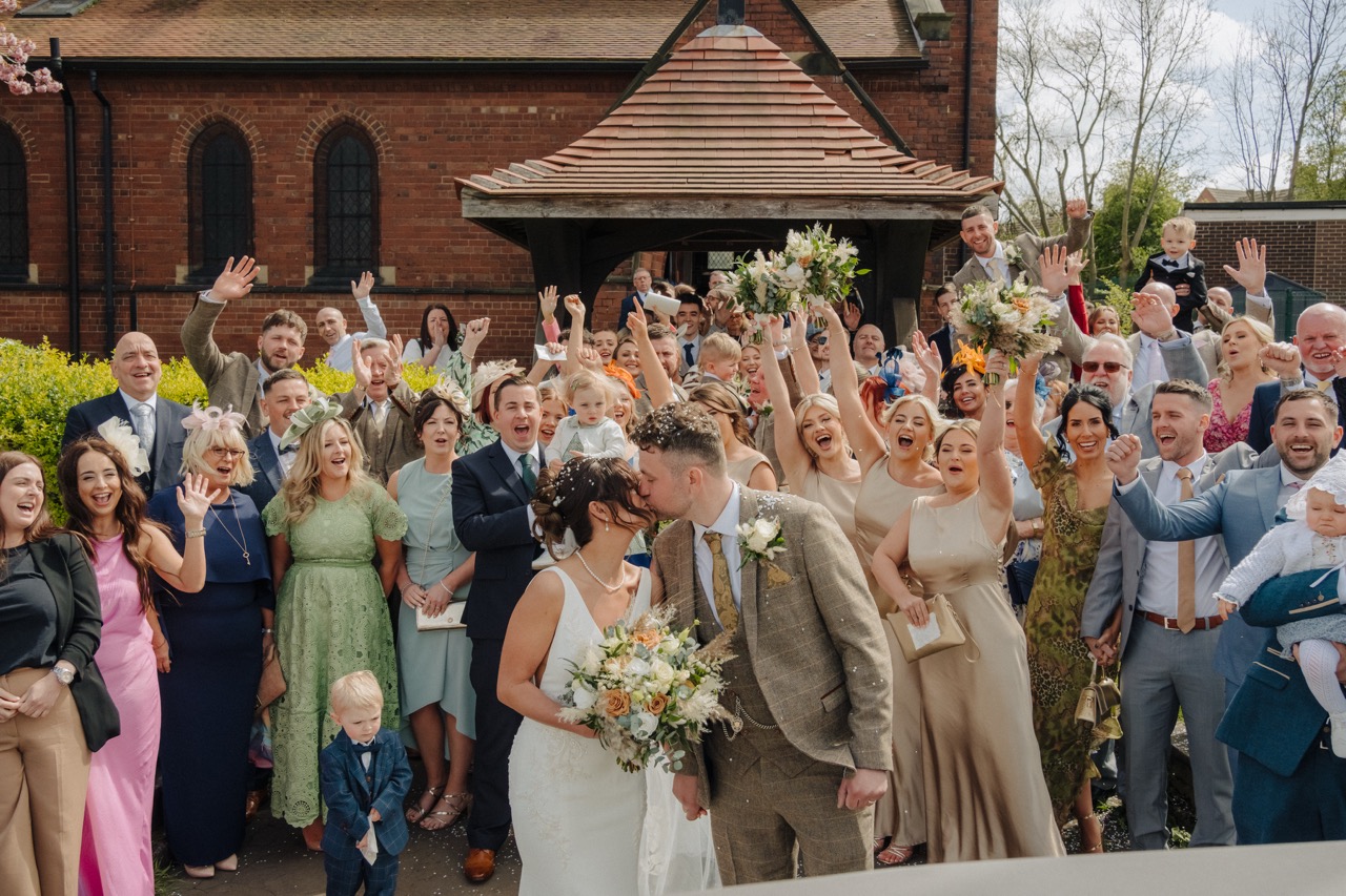 Church Wedding And Carlton Towers