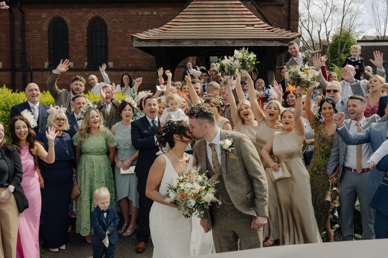 Church Wedding And Carlton Towers