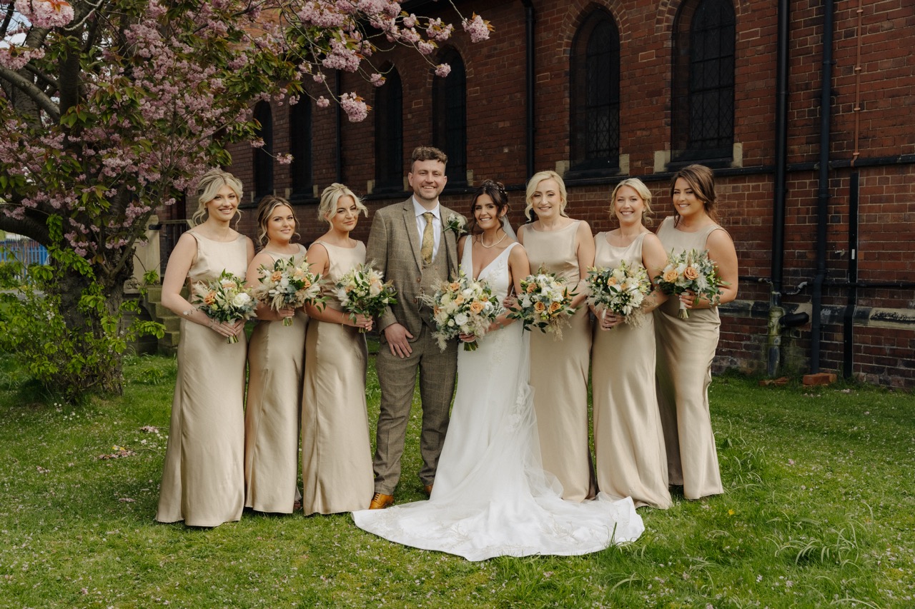 Church Wedding And Carlton Towers