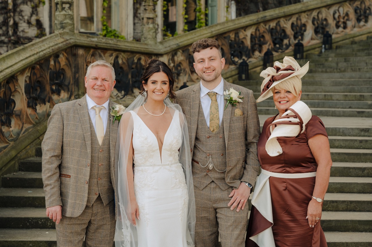 Church Wedding And Carlton Towers